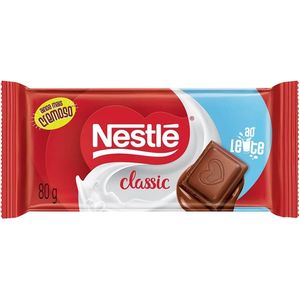 Chocolate Nestle Classic Ao Leite 80g
