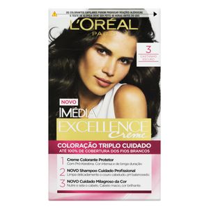 Coloração Loreal Imédia Excellence Castanho Escuro
