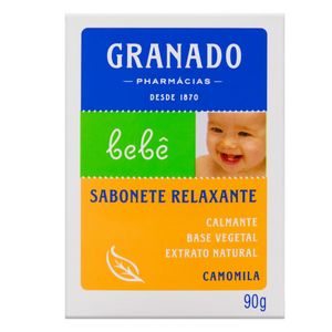 Sabonete Em Barra De glicerina granado Bebê Camomila 90g