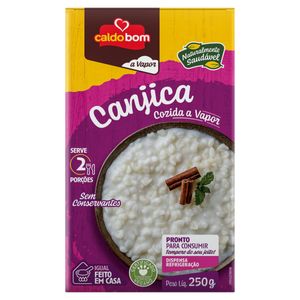 Canjica Cozida No Vapor Caldo Bom 250g