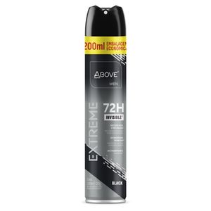 Desodorante Antitranspirante Extreme Black Aerosol Above 120g