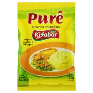 Purê De Batatas Instantânea Kisabor 160g