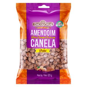 Amendoim Dacolônia Doce Com Canela 120g
