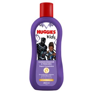 Condicionador e Máscara Huggies Kids Super Crespinhos Frasco 360ml