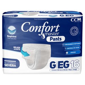 Fralda Adulta Confort Master Pants G/Xg C/16