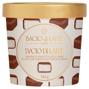 Bombom De Sorvete Bacio Di Latte 144G
