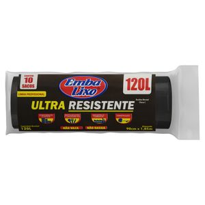 Saco Lixo Embalixo 120l C/10 Ultra Resistente