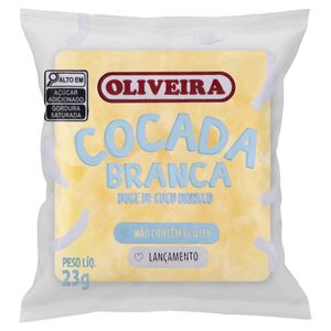 Cocada Branca Oliveira 23g