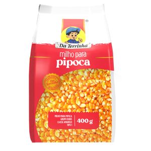 Milho Para Pipoca Da Terrinha 400g