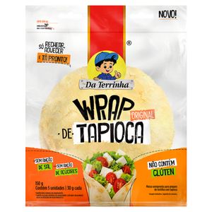 Wrap De Tapioca Da Terrinha 150g