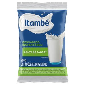 Leite Em Pó Itambé Desnatado Sachê 200g