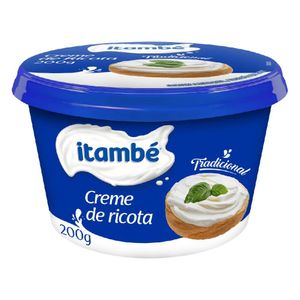 Creme De Ricota Tradicional Itambé 200g