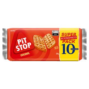 Pacote De Biscoitos Original Pit Stop Marilan Com 10Un