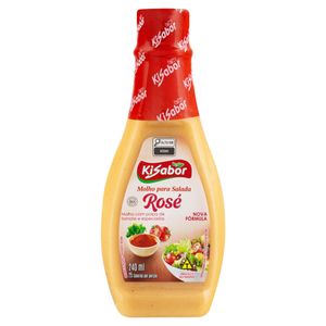 Molho Para Salada Kisabor Rosé Embalagem 240Ml