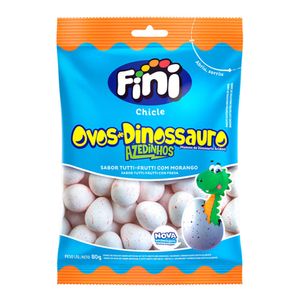 Chicle Fini Ovos De Dinossauro 80g
