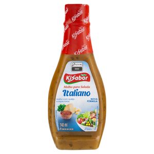 Molho Para Salada Kisabor Italiano Bisnaga 240Ml