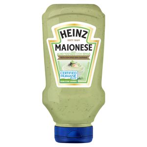 Maionese Alho Tostado Com Ervas Heinz 215g