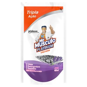 Limpador Mr. Músculo Desengordurante Lavanda 400Ml
