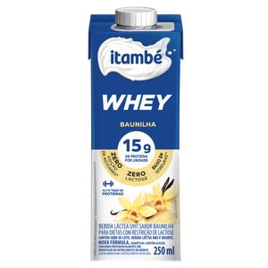 Bebida Láctea Whey Sabor Baunilha Itambé 250Ml