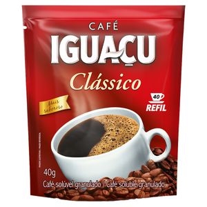 Café Solúvel granulado Tradicional Iguaçu 40