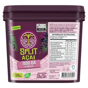 Creme De Açaí Original Split 3.6L