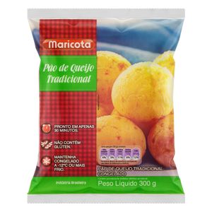 Pão De Queijo Congelado Tradicional Maricota 1Kg