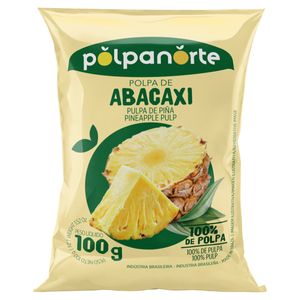 Polpa De Abacaxi Congelada Polpanorte 100g