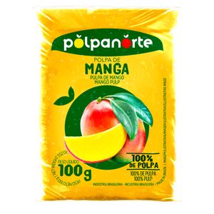 Polpa Manga Congelada Polpanorte 100g