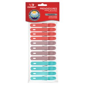 Prendedor De Roupas Condor Com 12 Peças