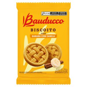 Biscoito Banana Com Canela Bauducco 354g