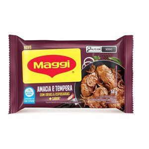 Tempero Em Pó Amacia E Tempera Com Ervas E Especiarias Maggi 50G