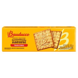 Biscoito Cream Cracker Bauducco 165g