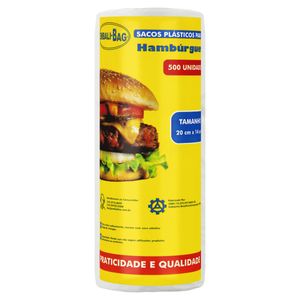 Saco P/Hambug Embalibag C/500un
