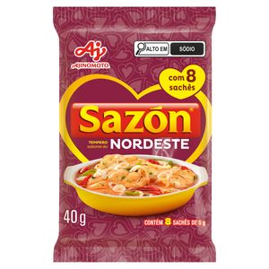 Tempero Sazón Sabores Do Nordeste 40G