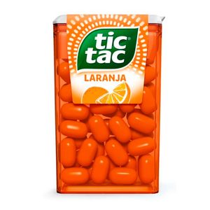 Tic Tac Pastilhas Sabor Laranja 14,5g