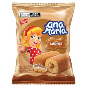 Bolo Sabor Banoffee Ana Maria 70g