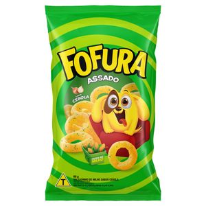 Salgadinho De Milho Sabor Cebola Fofura 60G