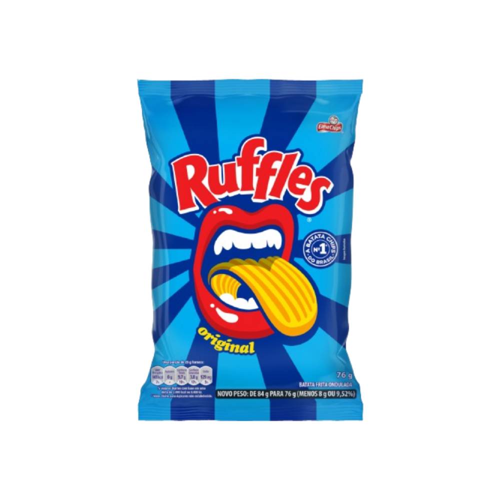 Batata Chips Sabor Original Ruffles 68g | Batata | Gigavc