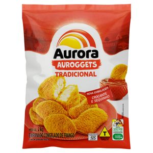 Empanado De Frango Aurora Auroggets Aurora 2Kg