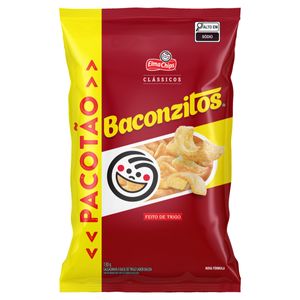 Salgadinho De Trigo Baconzitos Elma Chips 130G
