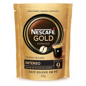 Café Solúvel Em Pó Intensidade 9 Nescafé gold 40g