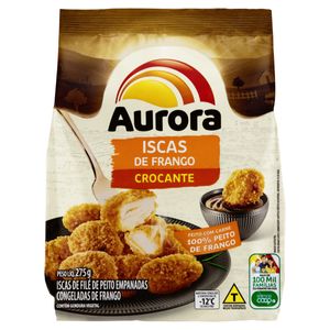 Iscas De Frago Empanada Crocante Aurora 275g