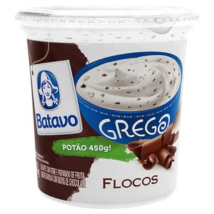 Iogurte grego Flocos Batavo 450g