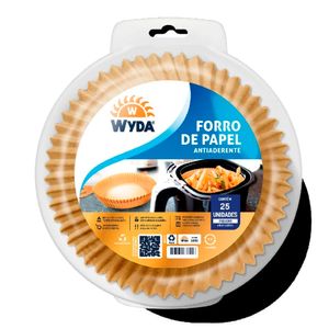 Forro De Papel Antiaderente Air Fryer Wyda 25Un
