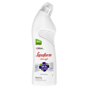 Desinfetante Original Cloro gel Lysoform 500Ml