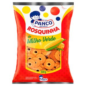 Biscoito Rosquinha Milho Verde Panco 500g