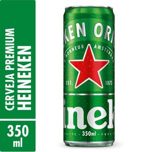 Cerveja Heineken Lata Sleek 350Ml