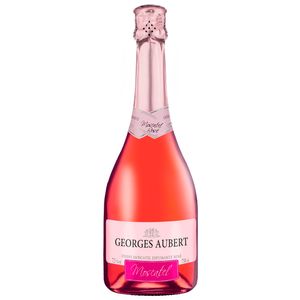 Espumante georges Aubert Moscatel Rosé garrafa 750Ml
