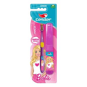 Escova Dental Macia Barbie Condor