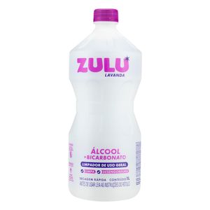 Álcool + Bicarbonato Lavanda Zulu 1L